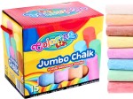 COLORINO Kolorowa KREDA JUMBO 15 sztuk w pudełku