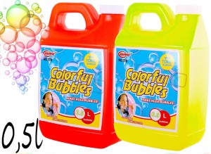 PŁYN DO BANIEK mydlanych BAŃKI MYDLANE zapas 0,5 L