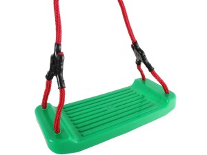 Ogrodowa Huśtawka Deska Plastikowa ZIELONA