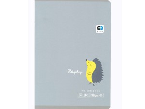 Zeszyt A5 LINIA DWUKOLOROWA 16 Kartek pastel JEŻYK 0376