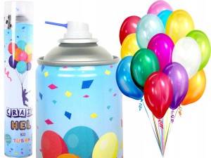 TUBAN CRAZY HEL Gaz Do Napełniania Balonów 12L w puszce