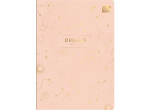 INTERDRUK Zeszyt A5 60 Kartek KRATKA METALIK KOSMOS