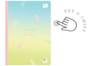 INTERDRUK Zeszyt ZAPACHOWY A5 KRATKA 60 K TROPIKALNY