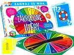 MULTIGRA Edukacyjna Gra Rodzinna ZAKRĘCONE LITERY LITERKI