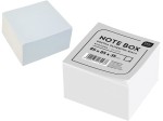 INTERDRUK KOSTKA Papierowa biała 85x85x35 KLEJONA