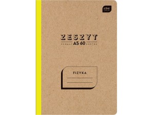 INTERDRUK Zeszyt A5 60 Kartek KRATKA FIZYKA