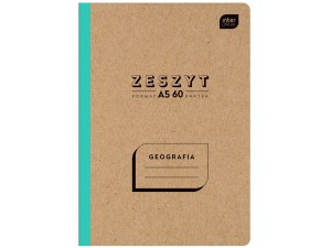 INTERDRUK Zeszyt A5 60 Kartek KRATKA GEOGRAFIA