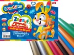 BAMBINO Zeszyt Papierów kolorowych A4 WYCINANKA