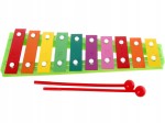 Kolorowe Dzwonki Diatoniczne CYMBAŁKI 10 Tonowe