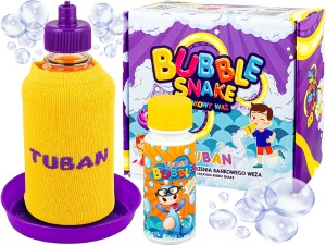 TUBAN BAŃKOWY WĄŻ do Puszczania Baniek bańki