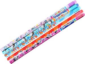 Bambino Kolorowy Ołówek Grafitowy z Gumką HB