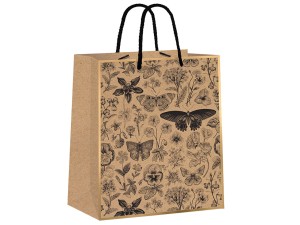 TOREBKA PREZENTOWA Średnia Kraft GOLD 26,5x33x13cm