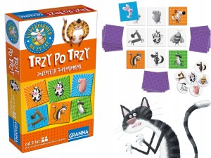 GRANNA Gra TRZY PO TRZY Zwierzęta SUPERFARMERA