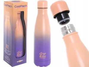 COOLPACK BUTELKA TERMICZNA Na Napoje Termos 500 ml GRADIENT BERRY