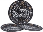 TALERZYKI Papierowe HAPPY BIRTHDAY Urodziny 6 szt.