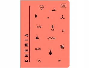 INTERDRUK Zeszyt A5 KRATKA 60 Kartek CHEMIA