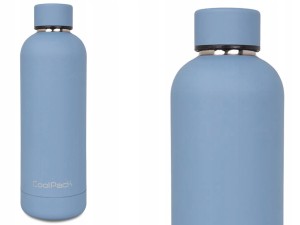 COOLPACK Butelka Termiczna Bonet bidon metalowy 500ml TERMOS niebieski Blue