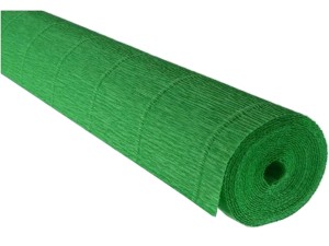 Krepina BIBUŁA MARSZCZONA WŁOSKA Zielony 180g Krepa nr. 563 GREEN