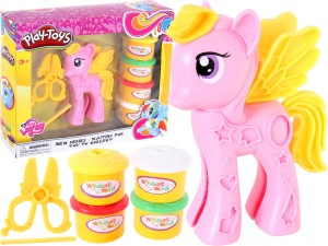 Masa Plastyczna CIASTOLINA Zestaw Kucyk Pony Akcesoria JEDNOROŻEC