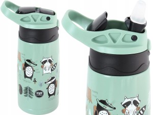 COOLPACK Butelka Termiczna BONO SHOPPY bidon metalowy na wodę uchwyt 350 ml