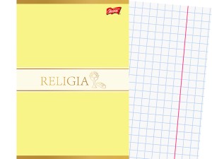 Unipap TEMATYCZNY Zeszyt do RELIGII A5 Kratka 60 Kartek w KRATKĘ Religia