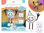 GLO PALS Sensoryczne KOSTKI ŚWIECĄCE w Wodzie Figurka PARTY PAL + 2 Kostki