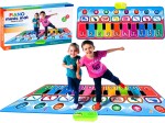 PIANINKO MATA MUZYCZNA 130X48 cm DO TAŃCZENIA NAGRYWA DLA DZIECI DO ZABAWY