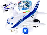 SAMOLOT PASAŻERSKI INTERAKTYWNY Światło Dźwięk Airbus ZABAWKA POJAZD