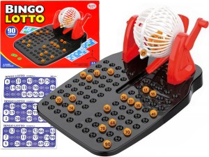 Rodzinna Gra BINGO LOTTO Maszyna Losująca Loteria Zręcznościowa