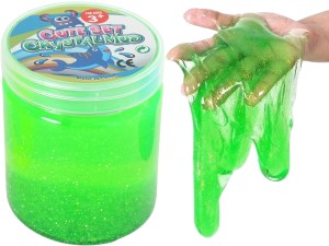 SLIME BROKATOWY Plastyczna Masa Rozciągliwa Brokat Glut MIX