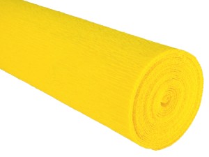 Krepina BIBUŁA MARSZCZONA WŁOSKA Żółty 90g Krepa nr.372 GIALLO