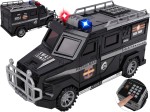 Skarbonka WÓZ POLICYJNY AUTO SEJF na PIN Banknoty Monety PIENIĄDZE Policja
