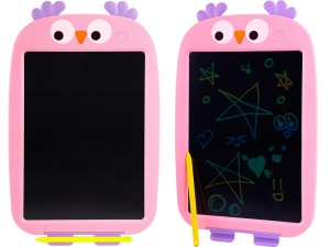 TABLET GRAFICZNY DO RYSOWANIA dla DZIECI ZNIKOPIS TABLICA EKRAN LCD SÓWKA