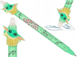 COOLPACK Długopis WYMAZYWALNY Ścieralny MANDALORIAN Star Wars 0,5mm Grogu