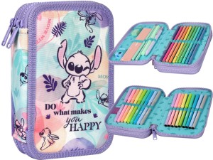 Disney LILO & STITCH Podwójny Piórnik z Wyposażeniem JUMPER 2 Coolpack