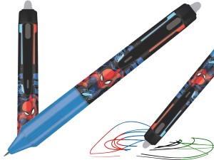 Długopis KOLOROWY 4w1 WYMAZYWALNY 4 Kolory 0,5 mm MARVEL Spiderman SPIDER