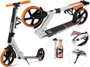 HULAJNOGA Duża Miejska SKŁADANA REGULOWANA Hamulec PASEK UCHWYT NA BIDON