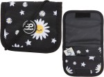 COOLPACK Dziecięcy PORTFEL na Sznurku na Rzep Kwiaty NILL DAISY BLACK