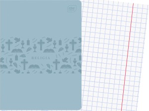 INTERDRUK TEMATYCZNY Zeszyt A5 KRATKA 60 Kartek RELIGIA do Religii w KRATKĘ