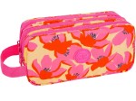 COOLPACK Młodzieżowy PIÓRNIK Szkolny SASZETKA Potrójna PRIMUS Flores Rosa
