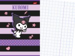 KUROMI Szkolny Zeszyt A4 KRATKA 32 kartki w KRATKĘ Hello KITTY