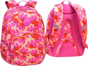 COOLPACK Szkolny PLECAK Młodzieżowy RIDER Flores Rosa Kwiatki F109914
