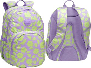 COOLPACK Szkolny PLECAK Młodzieżowy RIDER Flores Lila Kwiatki F109913