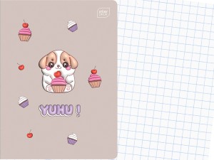 INTERDRUK Zeszyt A5 KRATKA 16 Kartek w KRATKĘ Tabliczka MNOŻENIA YUHU