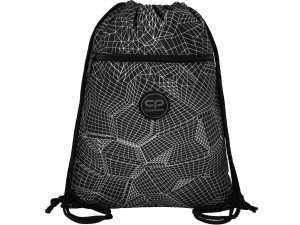 COOLPACK WOREK NA BUTY WF SPORTOWY PLECAK Na Sznurkach VERT Render CZARNY