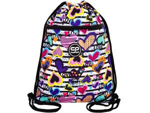 COOLPACK WOREK NA BUTY WF Sznurkach SPORTOWY PLECAK VERT Diary Love Serca