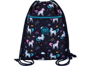 COOLPACK WOREK NA BUTY WF Sznurkach SPORTOWY PLECAK VERT Unicorn Jednorożec