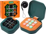 Elektroniczna Gra KÓŁKO I KRZYŻYK Logiczna Umysłowa Edukacyjna 9w1