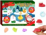 KALENDARZ Adwentowy MOCHI SQUISHIES 24 Okienka GNIOTKI Prezent na ŚWIĘTA