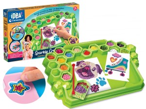 CLEMENTONI ART POMYSŁY Laboratorium Ozdób DIAMENTOWE NAKLEJKI DIY IDEA